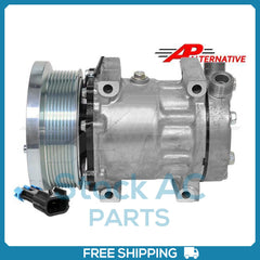 New Compressor for Alternative SD7H15  130mm 8 Groove Clutch 12V OE# 86039666