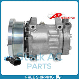 New Compressor for Alternative SD7H15  130mm 8 Groove Clutch 12V OE# 86039666