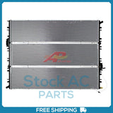New Radiator for Tank/Aluminum Core Triple Pass Plastic