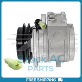 New Compressor for OE Delphi SP10  121mm 1 Groove Clutch 12V
