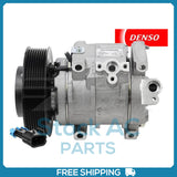 New Compressor for OE Denso 10SRE18C  144mm 8 Groove Clutch 12V