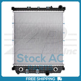 New Radiator for Tank/Aluminum Core w/ Oil CoolerFreightliner Plastic