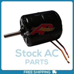 New A/C Blower Motor 12 Volts 2 Speed CW With Shaft 5/16