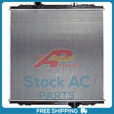 New Radiator for Plastic Tank/Aluminum Core Peterbilt/Kenworth