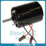 New A/C Blower Motor 12 Volts 2 Speed 3 Wire Motor With Shaft 5/16