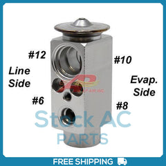 A/C Expansion Valve ORing | #6, 3/8" ORing | #8, 1/2" ORing | OE# 5436662022