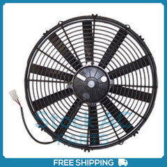A/C Condenser Fan for 16" Assembly Pusher Straight Blade High Performance 24V
