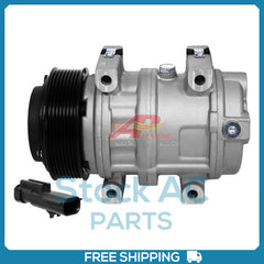 New Compressor for Heavy Duty Replacement HS18  123mm 8 Groove Clutch 12V