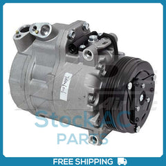 New Compressor for Aftermarket CSV717  110mm 4 Groove Clutch 12V