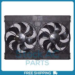 A/C Condenser Fan 12" Assembly Puller Curved Paddle Blade Dual High Performance