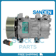 New Compressor for OE Sanden SD7H15  119mm 10 Groove Clutch 24V
