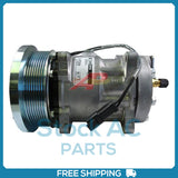 New Compressor for OE Sanden SD7H15  133mm 8 Groove Clutch 12V OE#1515270