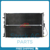 New Radiator for Caterpillar Plastic Tank/Aluminum Core Low OE# 4466704