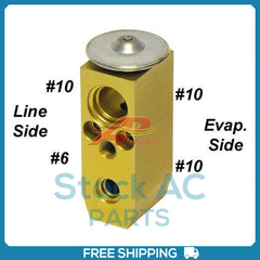 A/C Expansion Valve ORing | #6, 3/8" ORing | #10, 5/8" ORing | #10, 5/8"