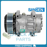 New Compressor for OE Sanden SD7H15  132mm 8 Groove Clutch 24V