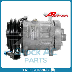 New Compressor for AP Series SD7H15  132mm 2 Groove Clutch 12V