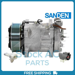 New Compressor for OE Sanden SD7H15  119mm 8 Groove HD OE#F6H519D629BA