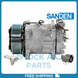 New Compressor for OE Sanden SD7H15  119mm 8 Groove HD OE#F6H519D629BA