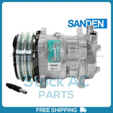 New Compressor for OE Sanden SD5H14  132mm 2 Groove Clutch 12V OE# 86508521