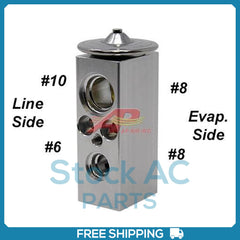 A/C Expansion Valve for R12 and R134a Compatible OE# 3470504C1