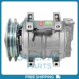 New Compressor for OE Zexel DKS15CH  138mm Single Groove Clutch 24V