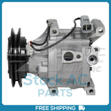 New Compressor for OE Denso SCSA06C  122mm Single Groove Clutch 12V