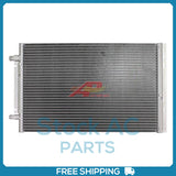 New A/C Condenser for x 20.5  4 Pass with Brackets 12.5