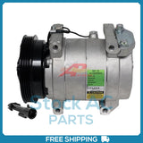 New Compressor for OE Delphi SP15  4 Groove Clutch 12V