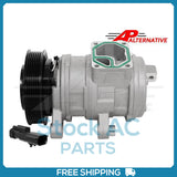 New Compressor for Alternate Denso 10PA17E  130mm 6 Groove Clutch 12V