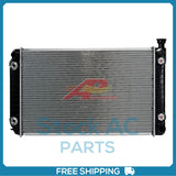 New Radiator for Tank Aluminum Core 2 Row with Frame Plastic