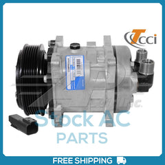 New Compressor for OE TCCI SD5H11  125mm 6 Groove Clutch 12V