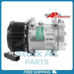New Compressor for Alternative SD7H15  126mm 12 Groove Clutch 24V