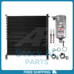 New A/C Condenser for Sleeper Elimination Kit19992007 Peterbilt 379
