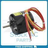 New A/C Blower Motor for CCW with Shaft 3 Speed 3 Wire 12 Volts 1/4