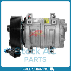 New Compressor for Seltec TM21HX  141mm 10 Groove Clutch 12V