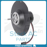 New A/C Blower Motor 12 Volts Single Speed 2 Wire With Shaft Flange 5/16