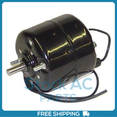 New A/C Blower Motor 12 Volts Single Speed 1 Wire CCW With Shaft 5/16