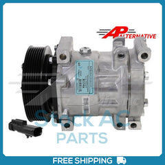 New Compressor for Alternative SD7H15  130mm 7 Groove Clutch 12V