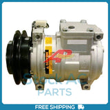 New Compressor for Alternative Denso 10PA17C  133mm Single Groove Clutch 12V