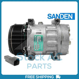 New Compressor for OE Sanden SD7H15  120mm 8 Groove Clutch 24V