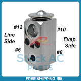 A/C Expansion Valve for Kenworth and Peterbilt Trucks OE# W2073001