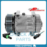 New Compressor for AP Series SD7H15  119mm 8 Groove Clutch 12V