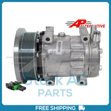 New Compressor for Alternative SD7H15  133mm 8 Groove Clutch 12V OE#RE68372