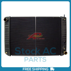 New Radiator for Construction 3 Row with Oil Cooler without Copper/Brass