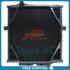 Radiator Copper/Brass 4 Row w/ Frame for 357, 377, 379, 385, 386, 387 Short Nose
