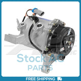 New Compressor for Mitsubishi MSC130  130mm 6 Groove Clutch 24V