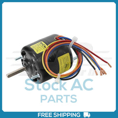 A/C Blower Motor Reversible with Shaft and 5/16 Sleeve 2 Speed 5 Wire 12 1/4