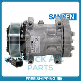 New Compressor for OE Sanden SD7H15SPRHD  119mm 8 Groove HD Clutch 12V