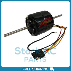 New A/C Blower Motor for 24 Volts 3 Speed 4 Wire Motor With Shafts 5/16