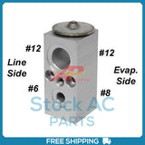 A/C Expansion Valve for Block Type, GM/Pontiac/Olds